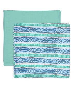 2-Pack Organic Cotton Swaddle Blankets