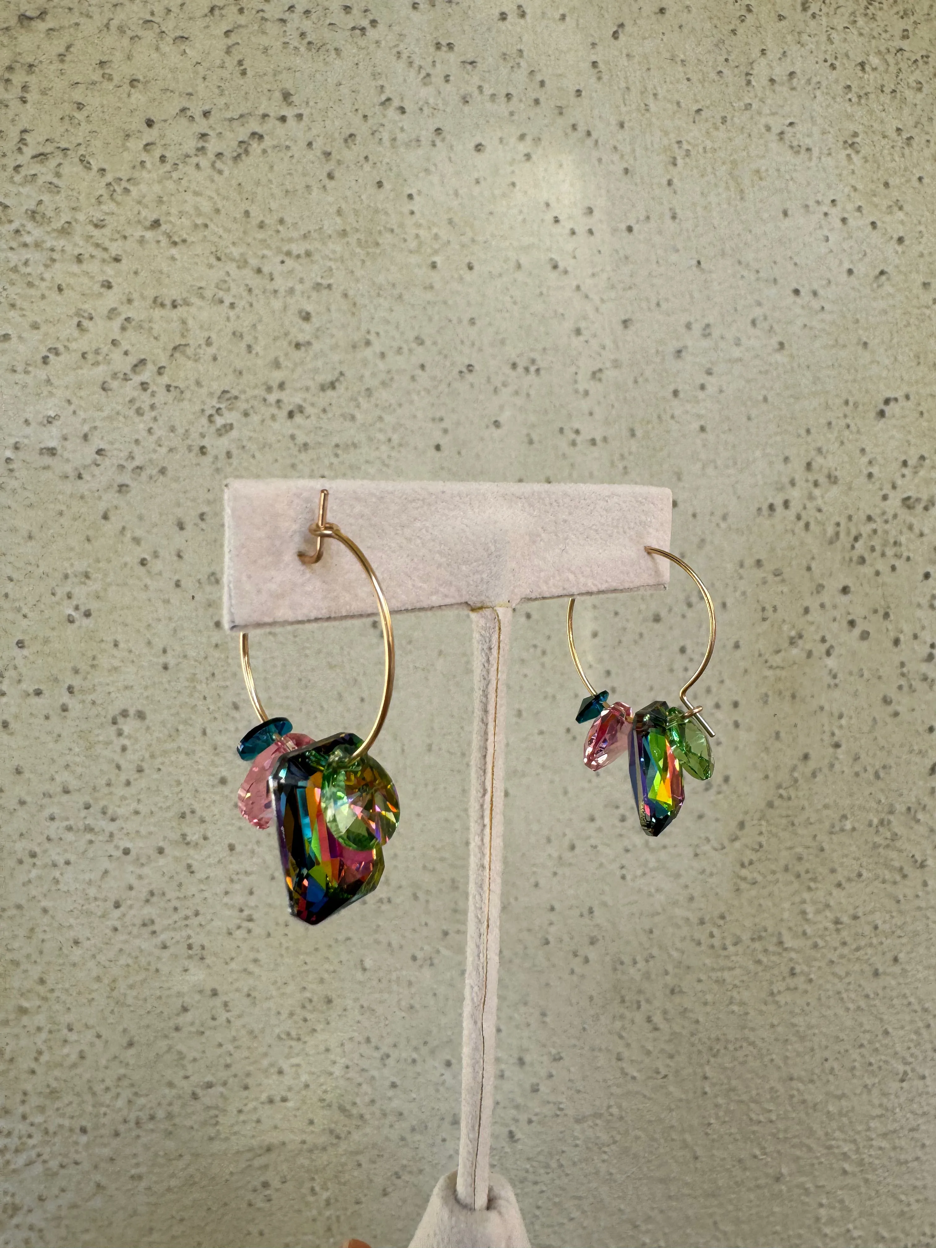 Abacus Row Sweet Pea Earrings no. 20 (Limited Edition) - Multi Iridescent