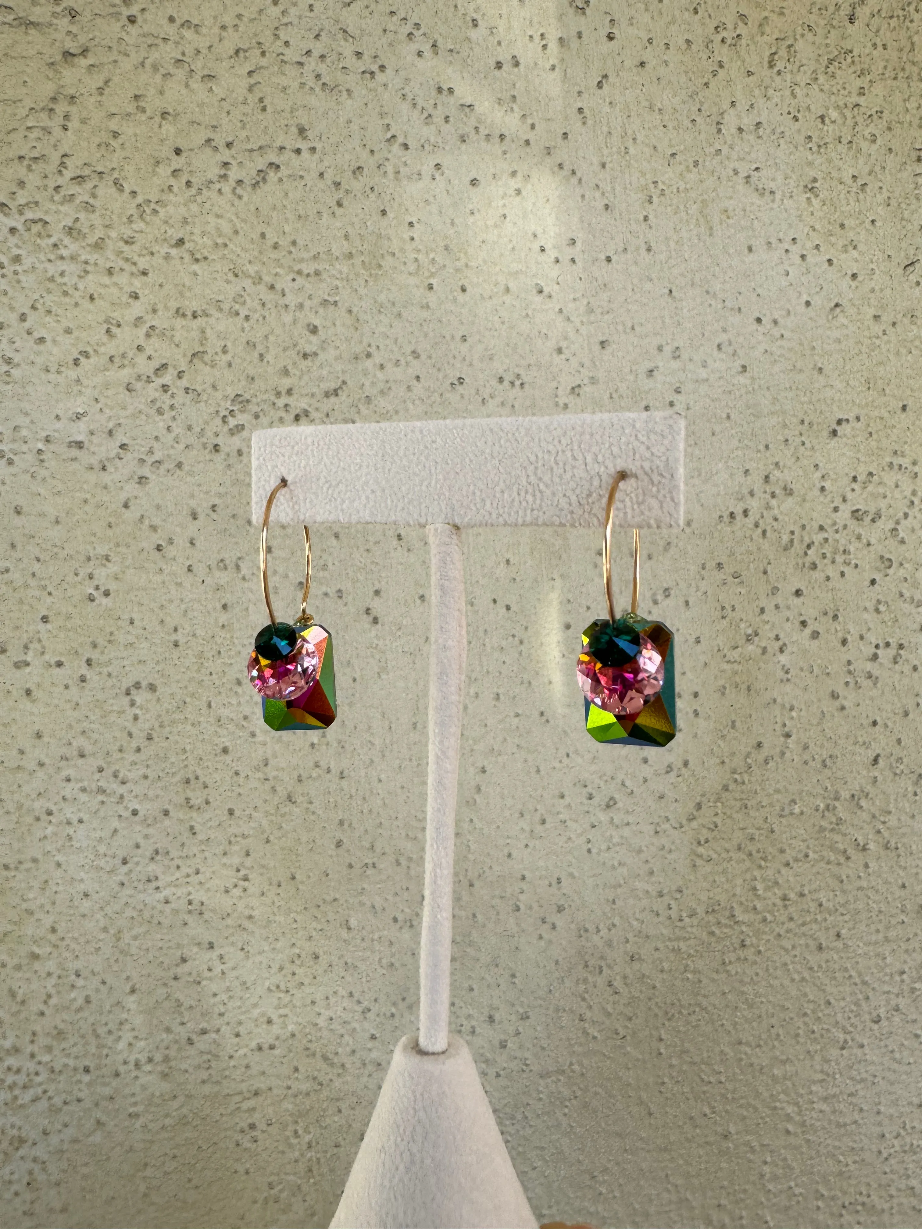 Abacus Row Sweet Pea Earrings no. 20 (Limited Edition) - Multi Iridescent