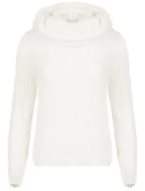 Amara Reya white jumper