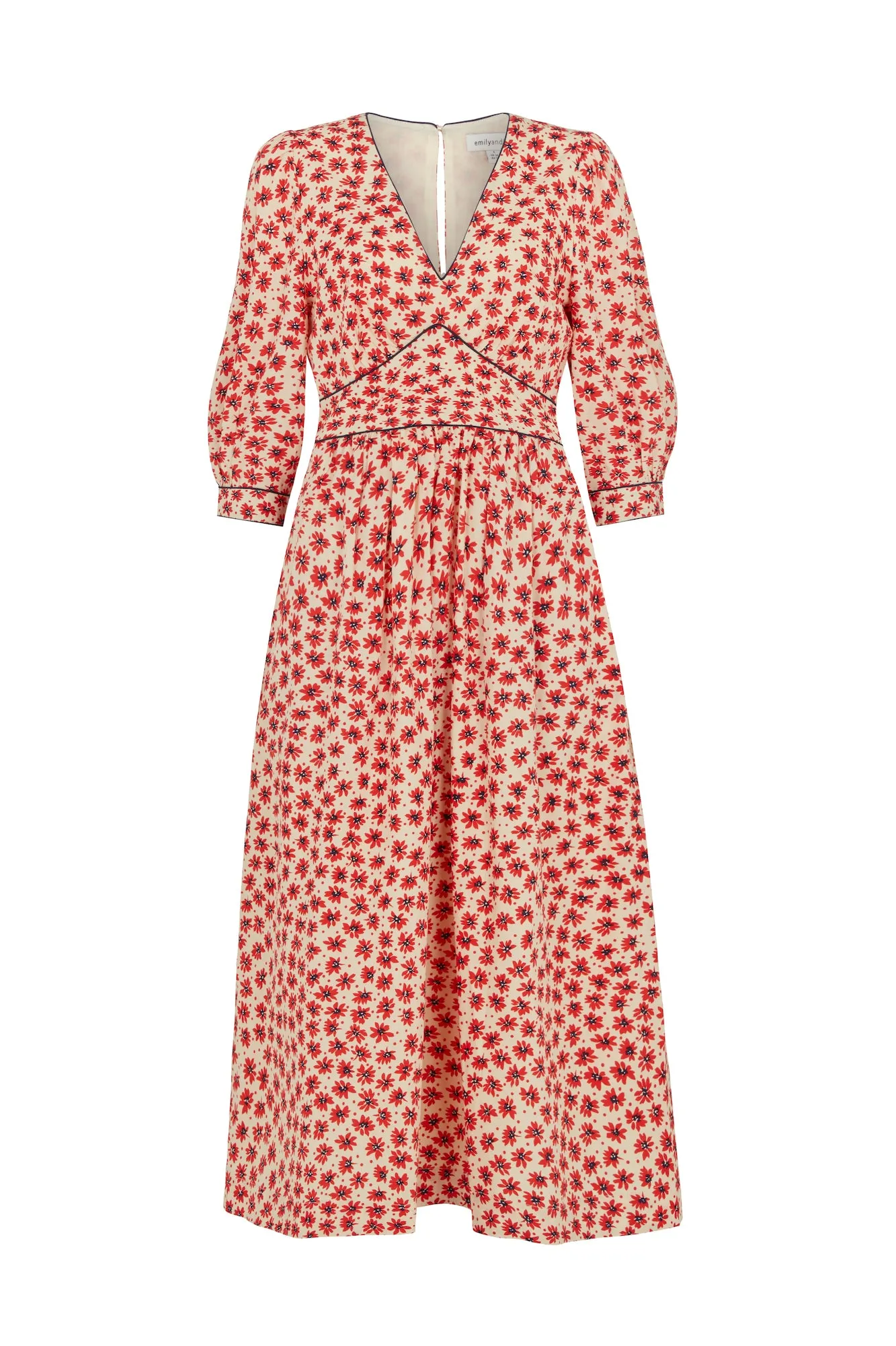 Amelia Wild Poppy Dress