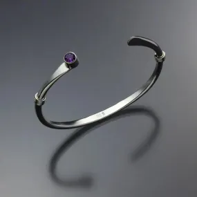 Amethyst Bracelet BRA021WAM Sterling Silver by John Tzelepis Jewelry