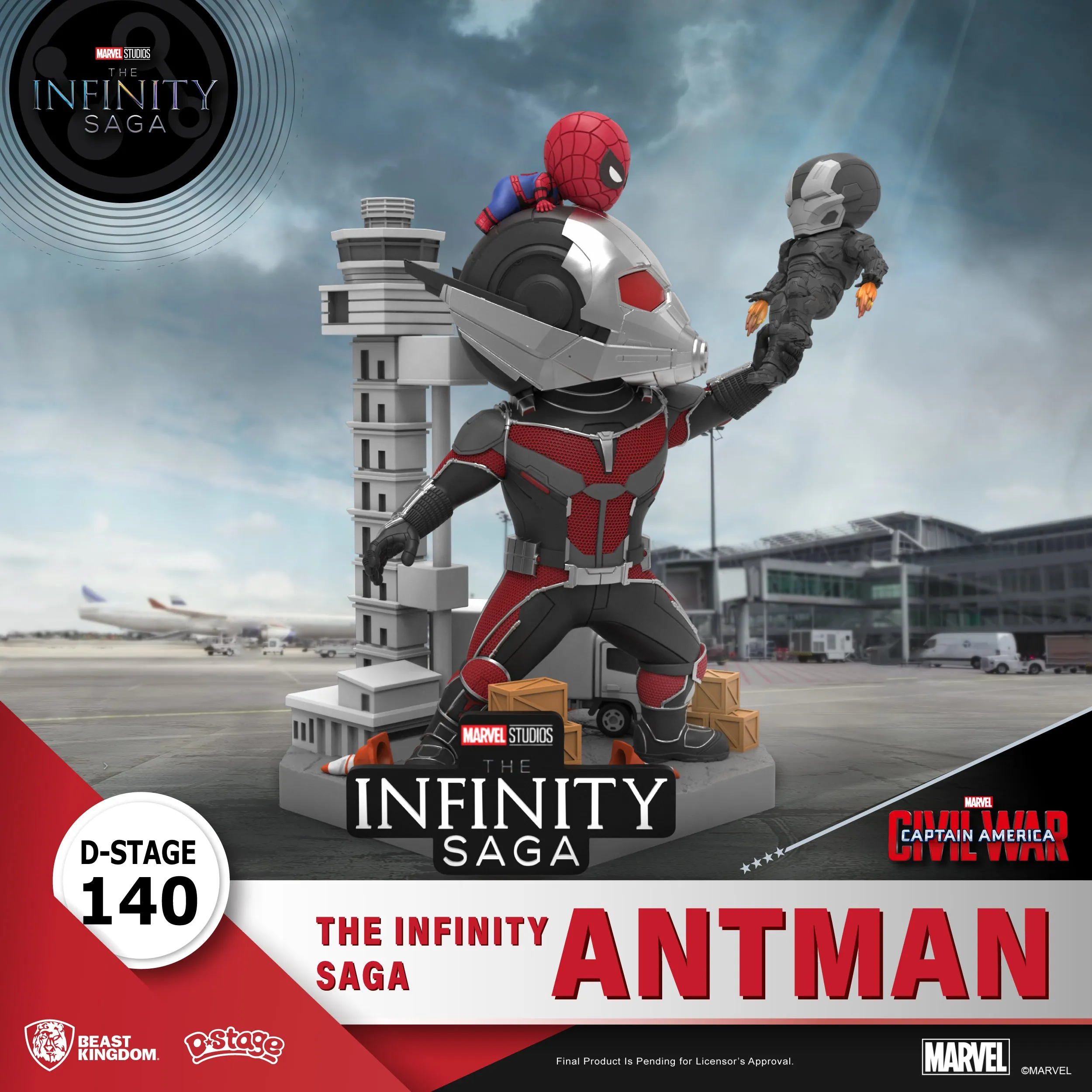 Beast Kingdom DS-140 Marvel: The Infinity Saga-Antman Diorama Stage D-Stage Figure Statue