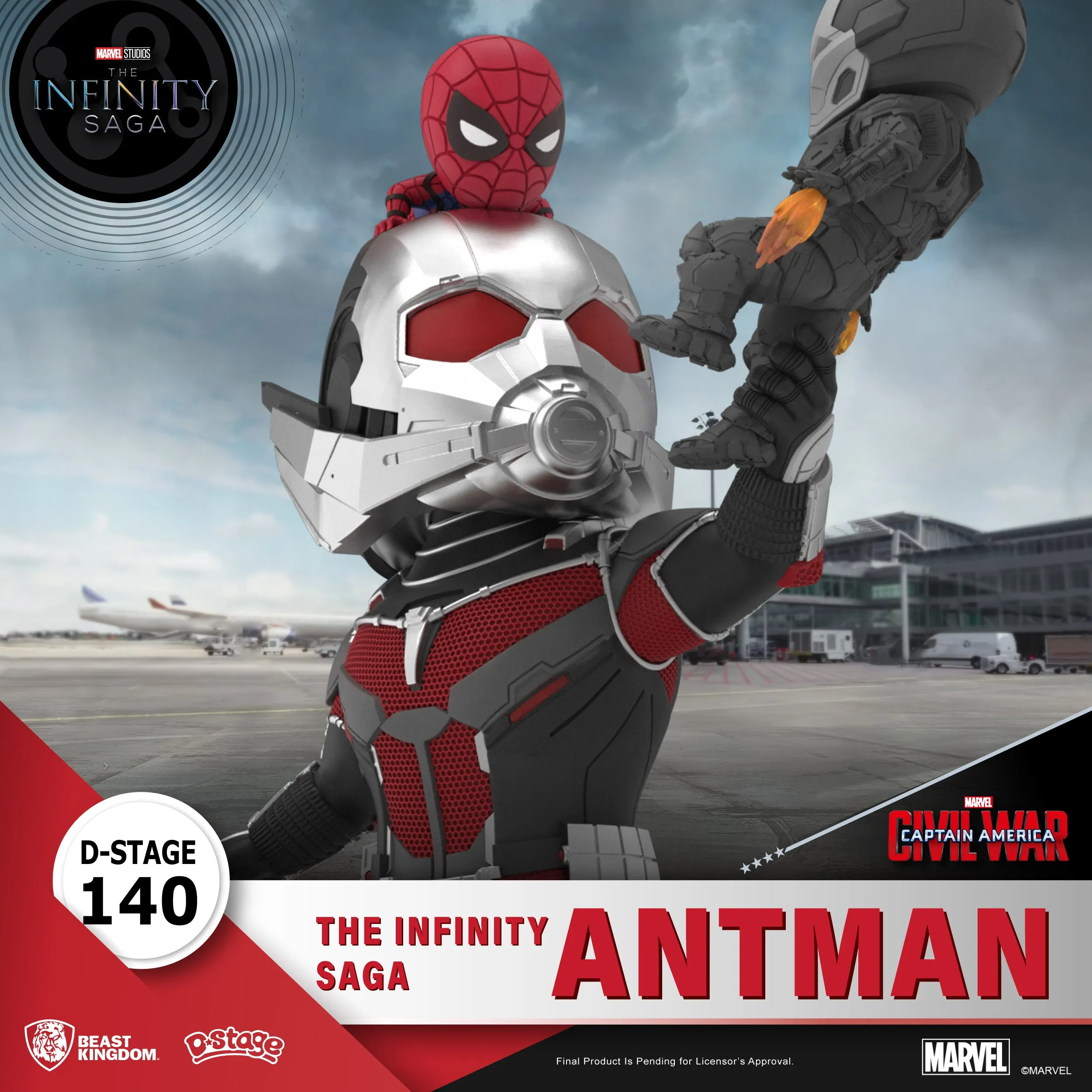 Beast Kingdom DS-140 Marvel: The Infinity Saga-Antman Diorama Stage D-Stage Figure Statue