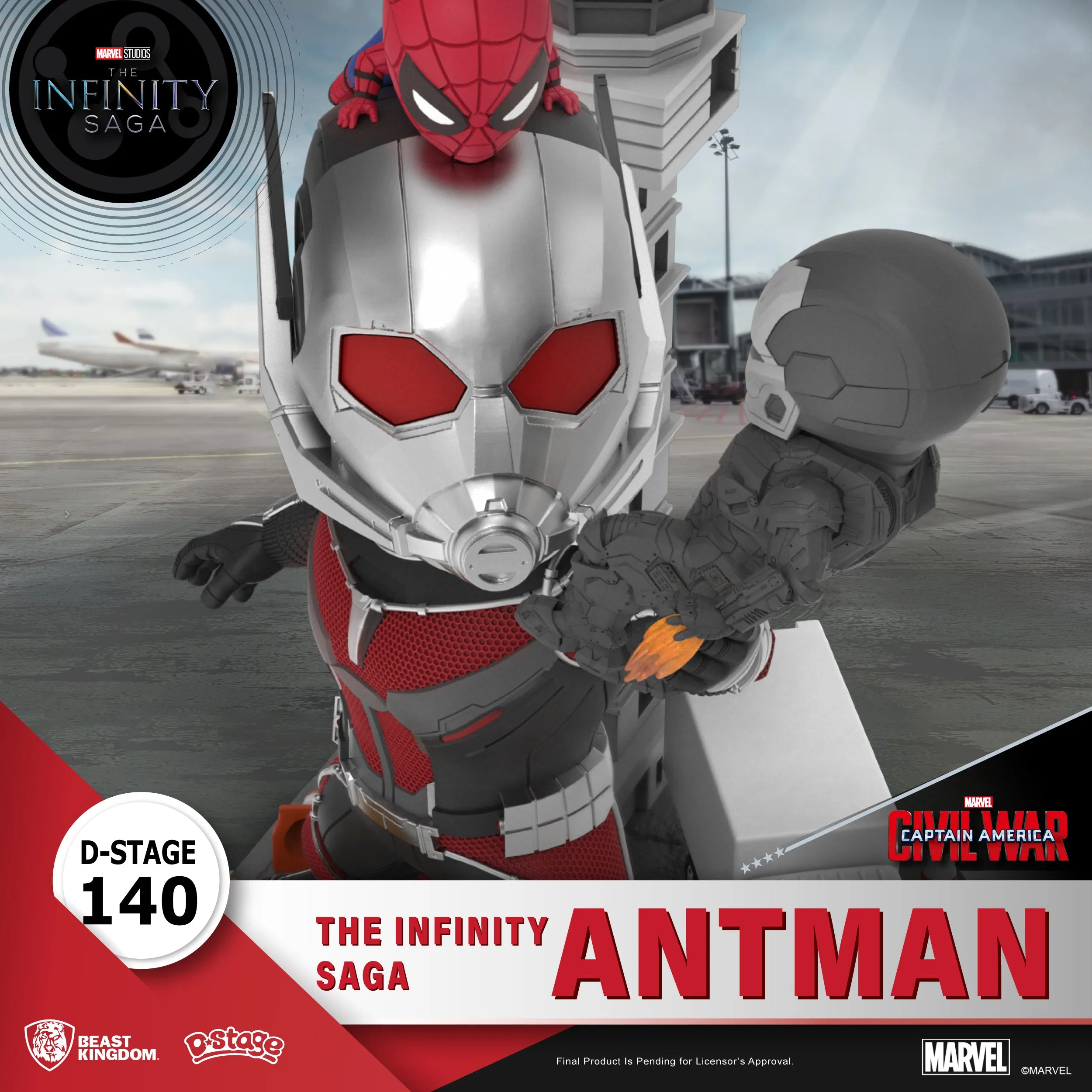 Beast Kingdom DS-140 Marvel: The Infinity Saga-Antman Diorama Stage D-Stage Figure Statue