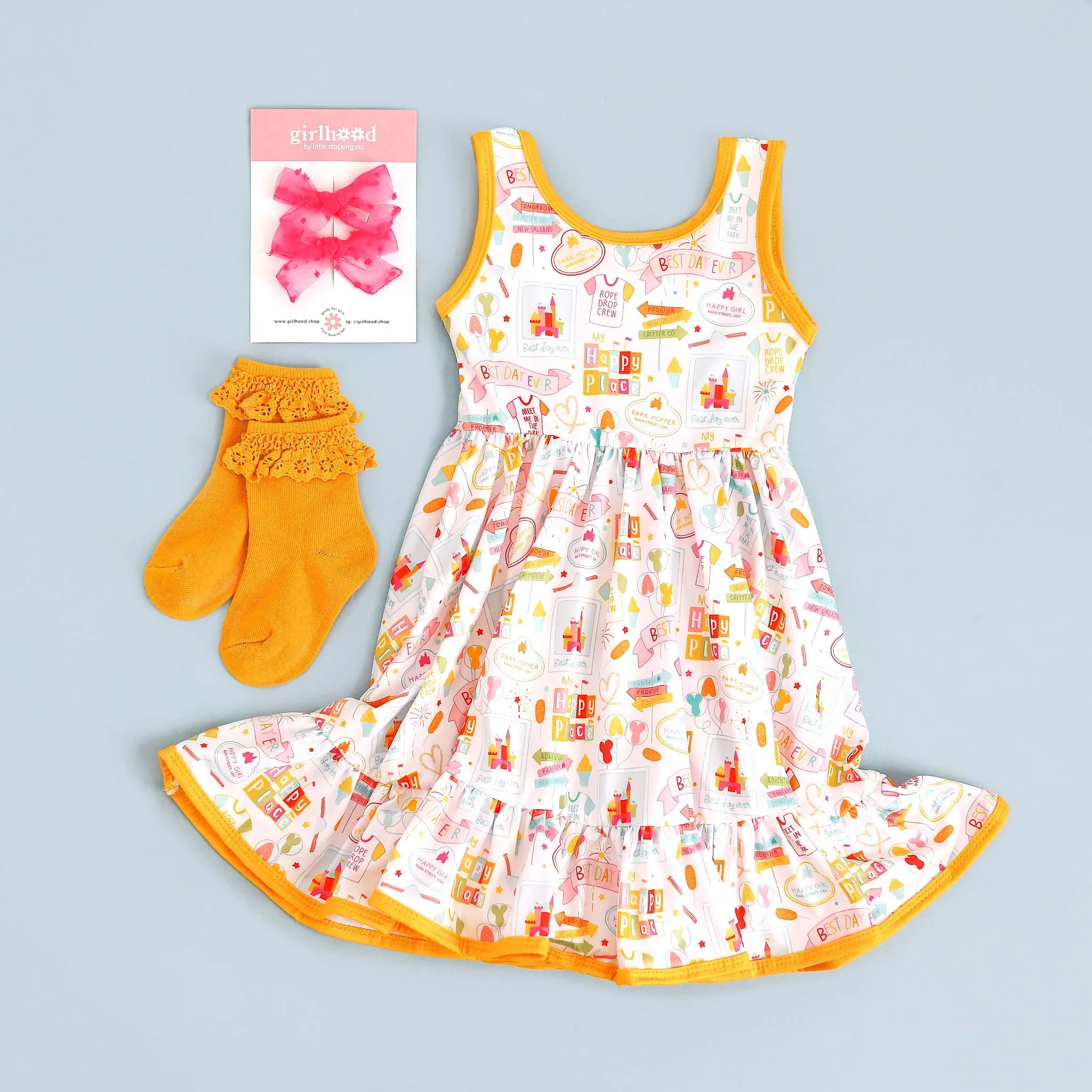 Best Day Ever Sleeveless Charm Dress