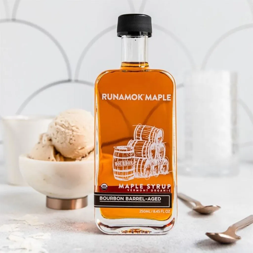 Bourbon Barrel-Aged Maple Syrup