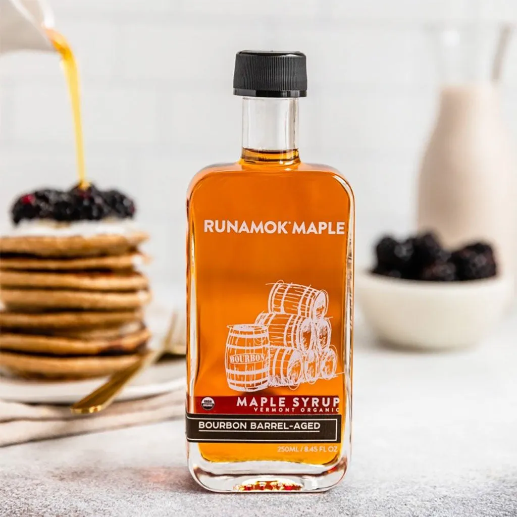 Bourbon Barrel-Aged Maple Syrup