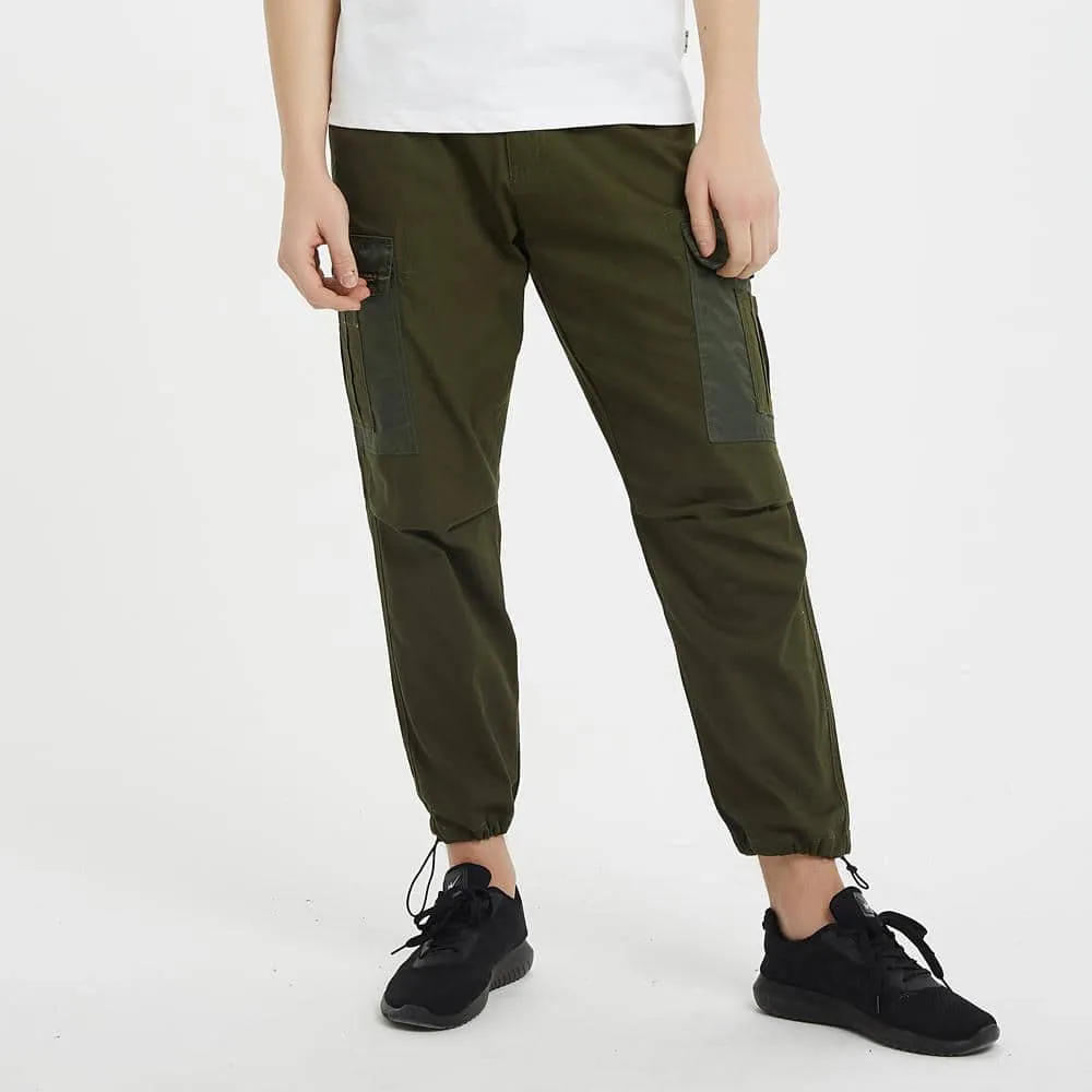 Boysnextdoor 3 Way Patchwork Cargo Chino Pants Green