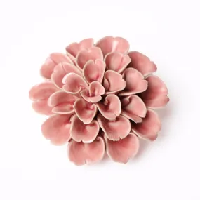 Ceramic Bloom: Blush Flower