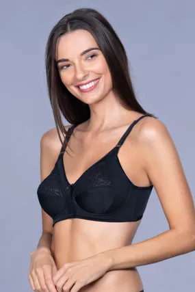 Classic Shaper Non-Padded Non-Wired Bra - Black