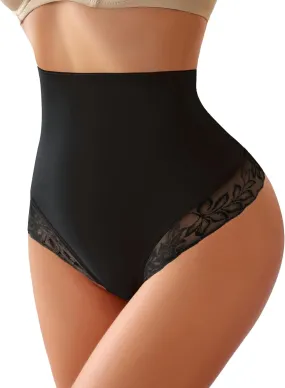 Control Panties Lace Seamless Tummy Shapewear