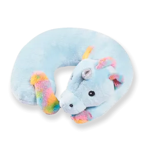 Cute Animals Memory Foam Travel Neck Pillow - Unicorn