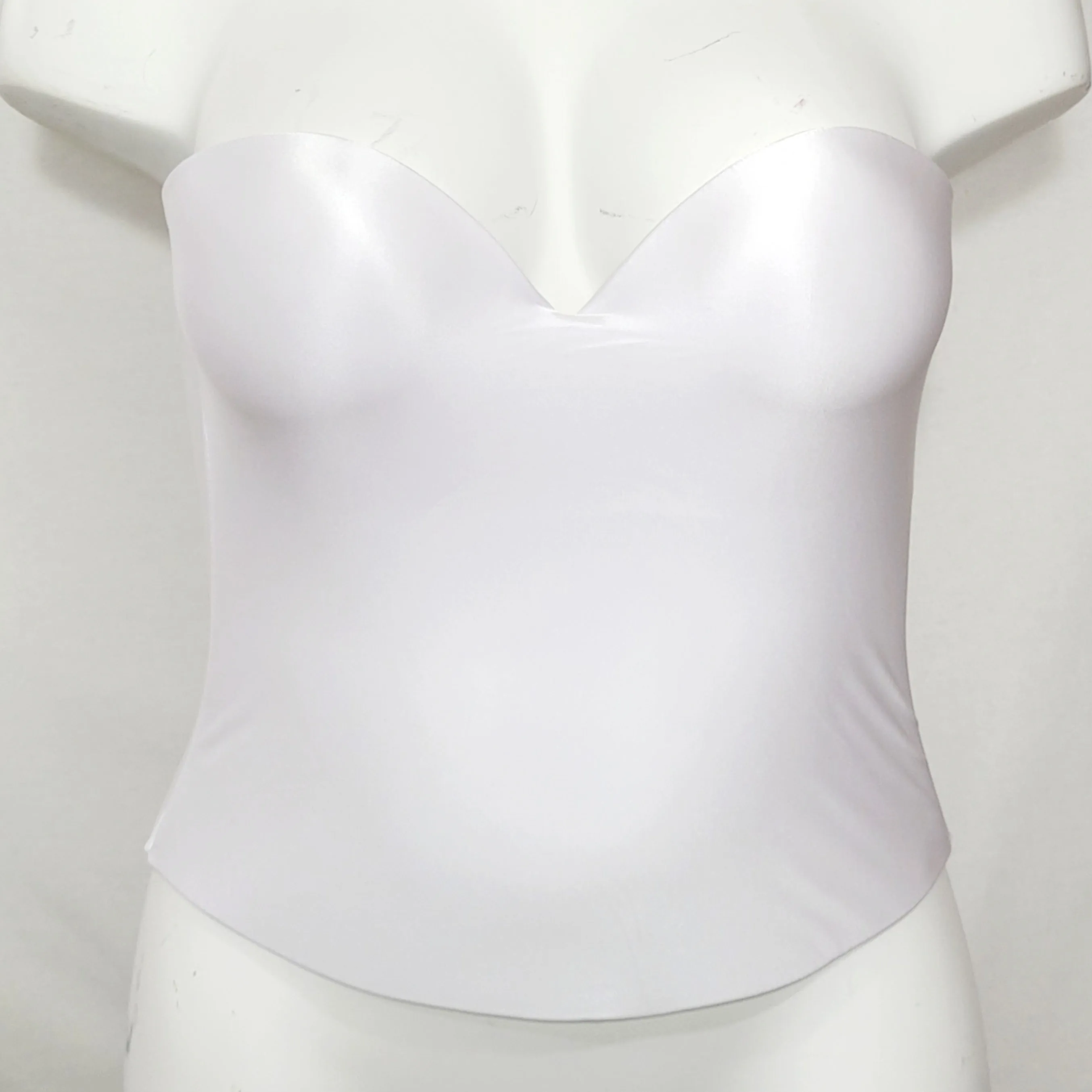 David's Bridal Felina Essentials 7643 Seamless Hidden Wire Bustier Bra 36A White