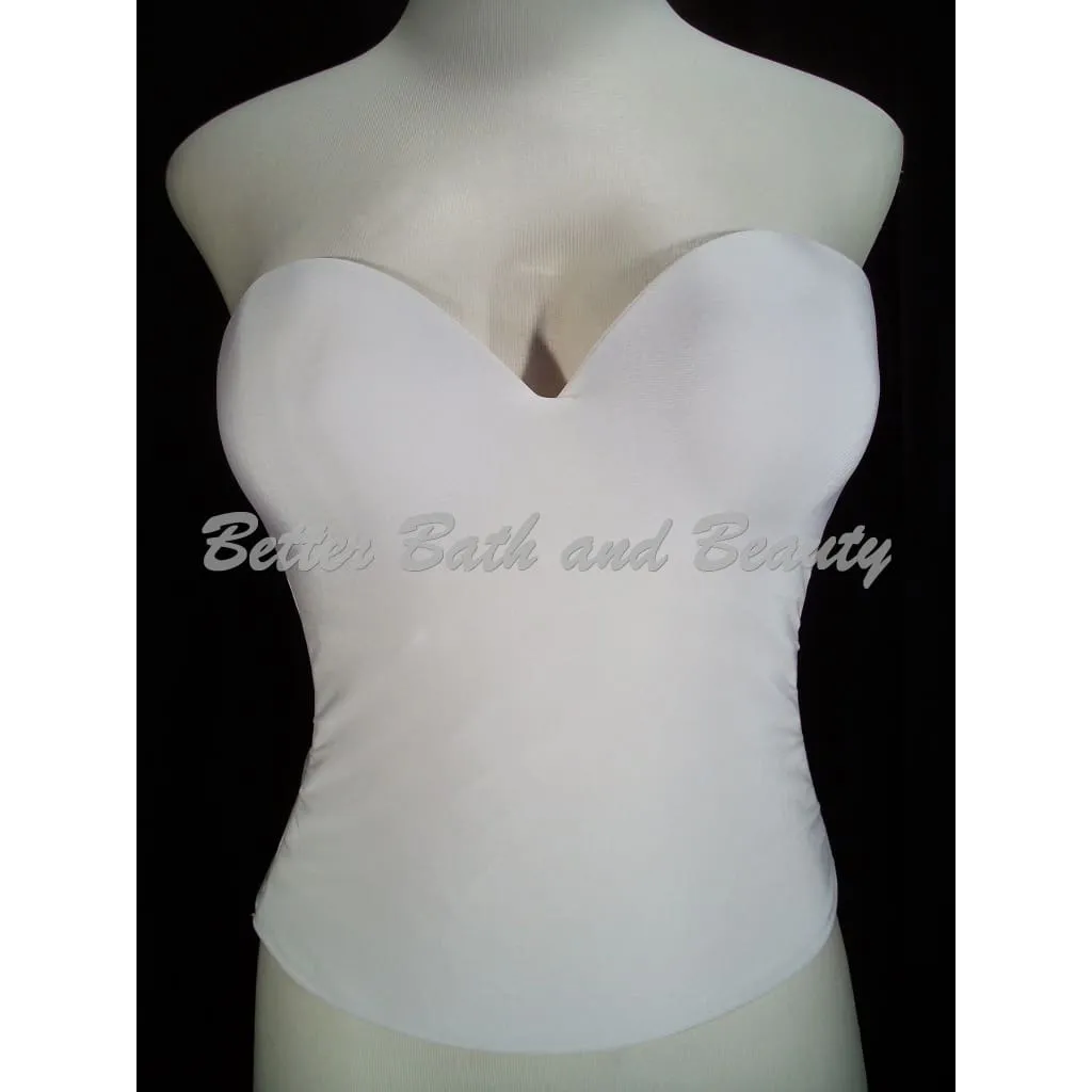 David's Bridal Felina Essentials 7643 Seamless Hidden Wire Bustier Bra 36A White