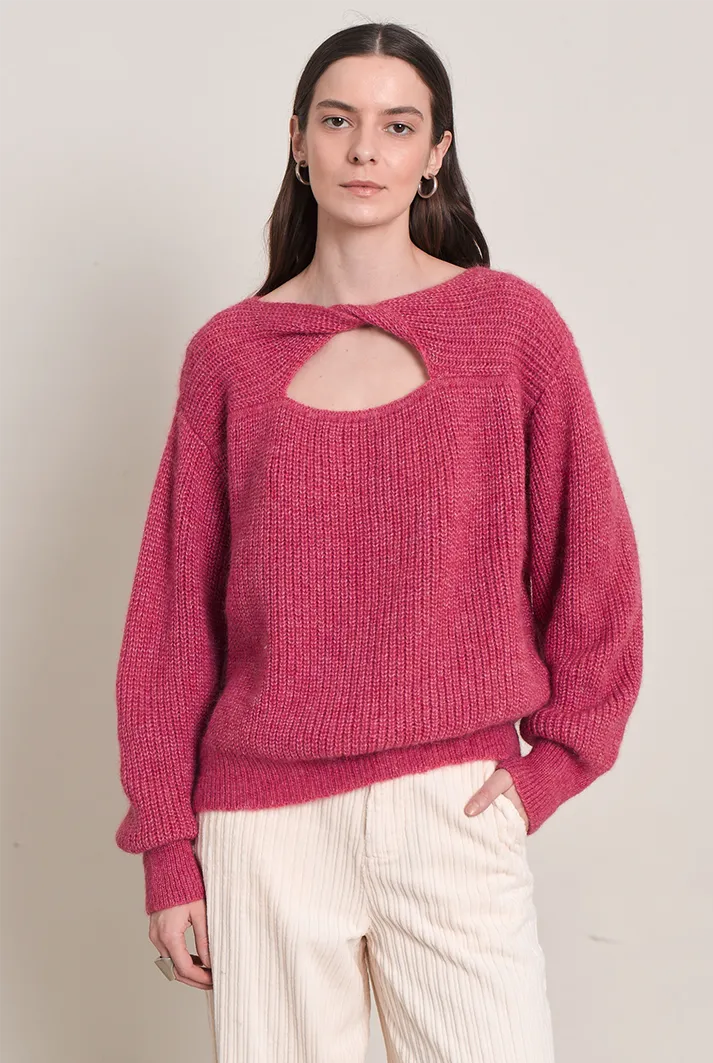 Emma Reversible Knit Sweater