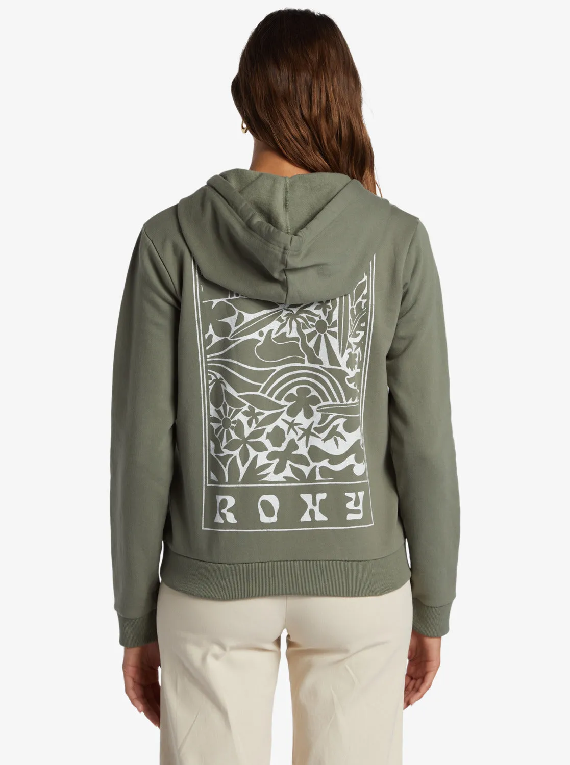 Evening Hike Zip Zip Hoodie - Agave Green