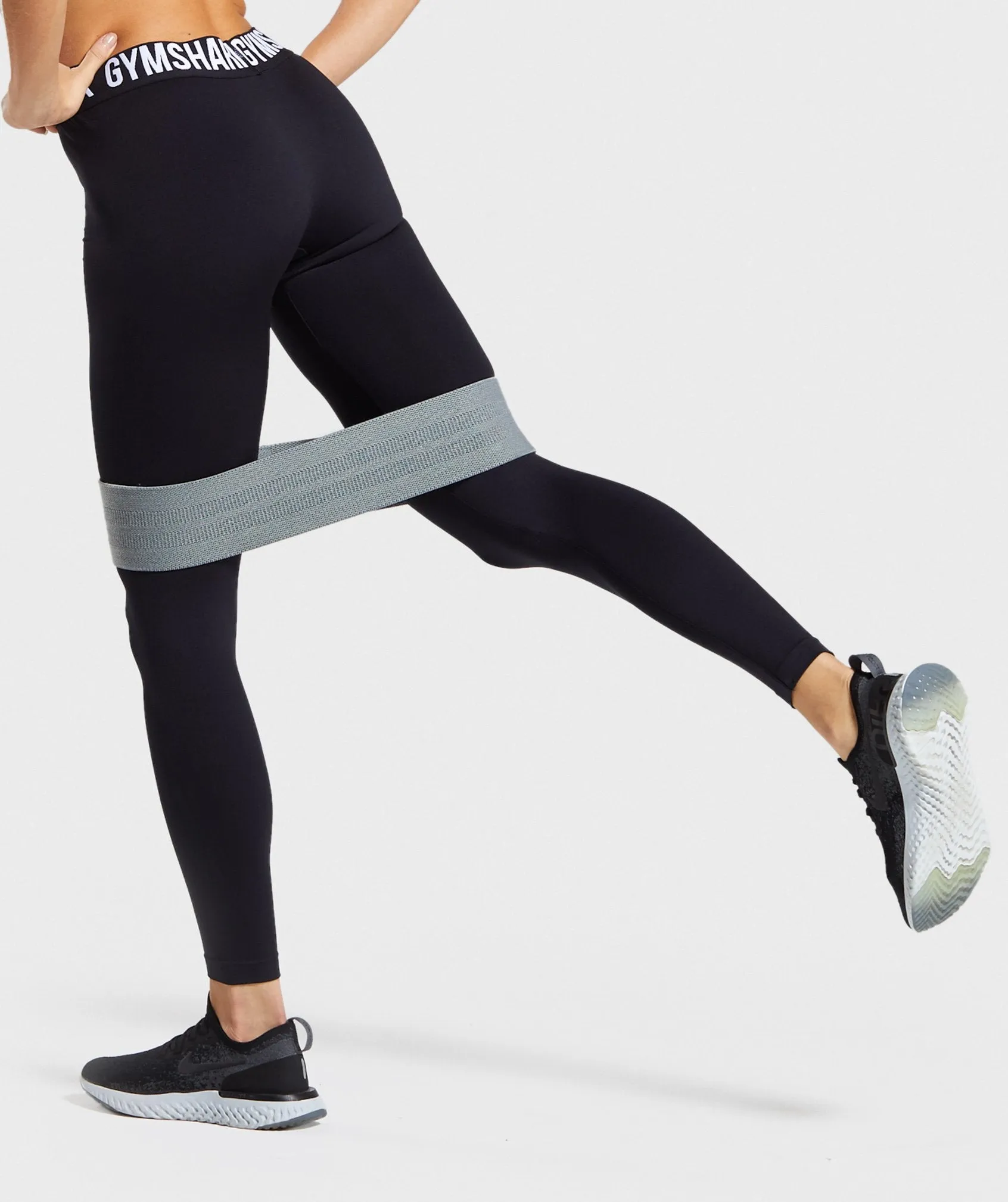 Gymshark Fit Seamless Leggings - Black/White