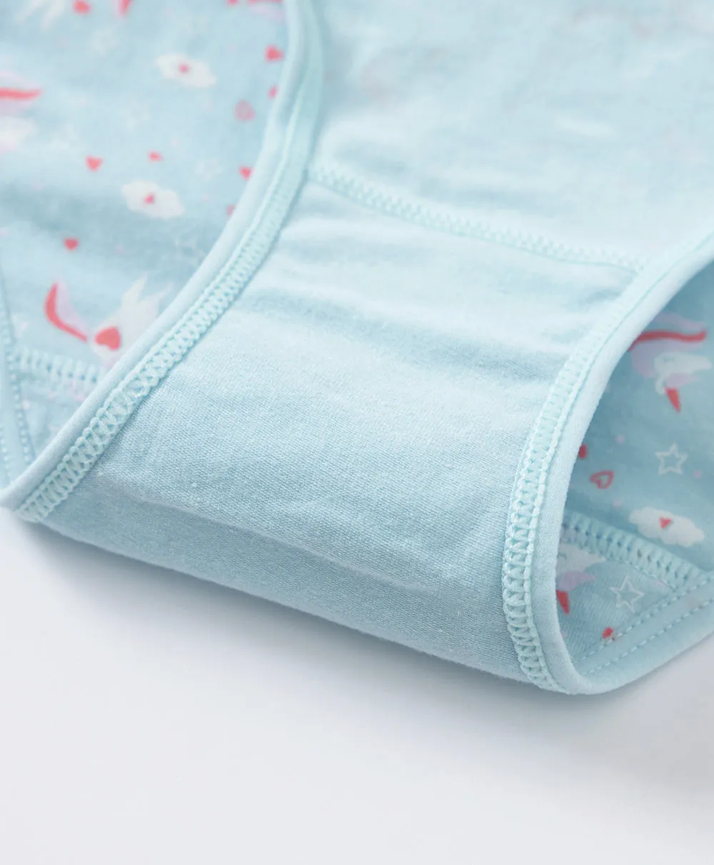 Junior Cloud and Unicorn Mini 3-pack Panties