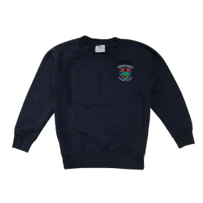 *Knightswood Primary navy crewneck sweatshirt