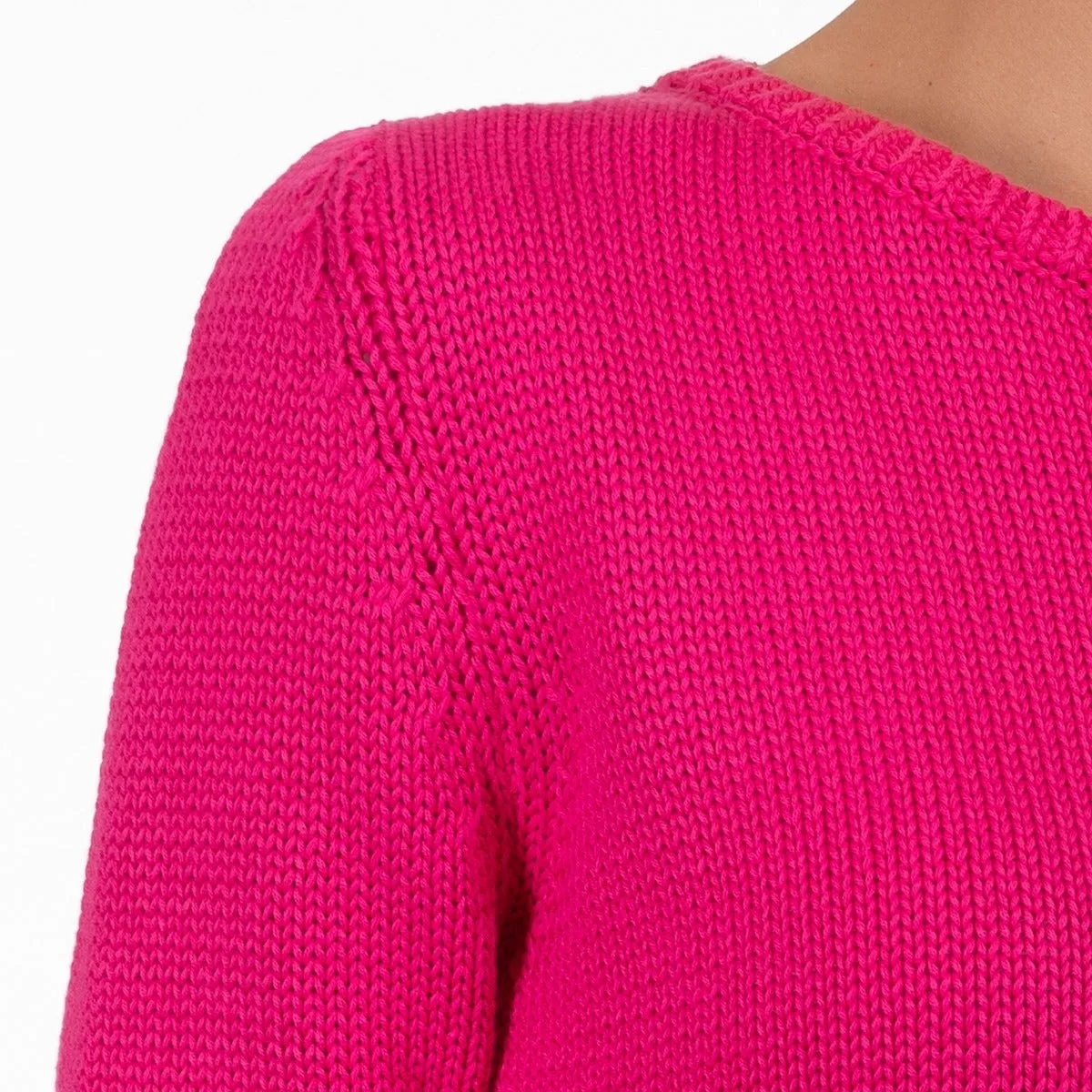 Long Sleeve Pullover in Paradise Pink