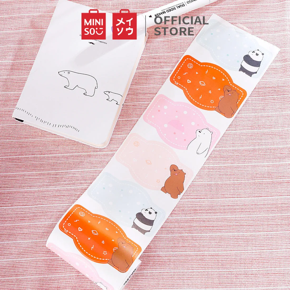 MINISO WE BEAR BEAR-WE BEAR BEAR STICKER,A1