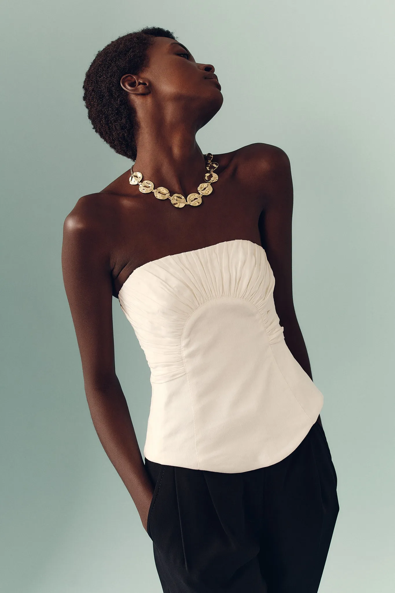 Oriel Ruched Bustier