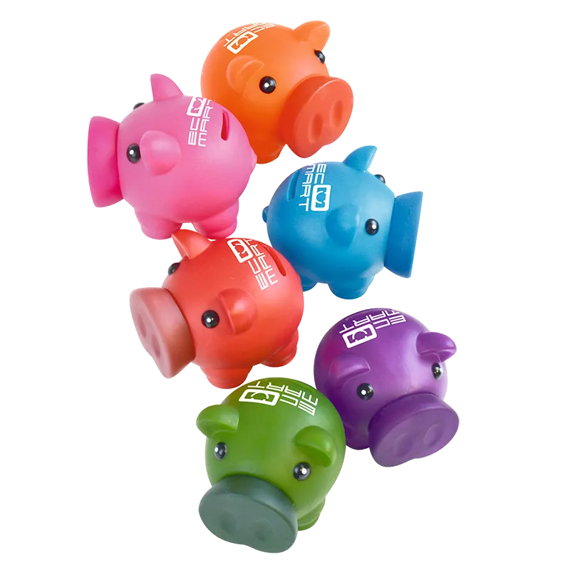 Rubber Nose Piggy Banks