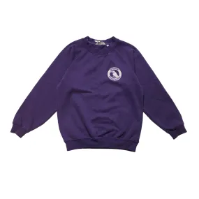 *Sandwood Primary Purple Crewneck Sweatshirt