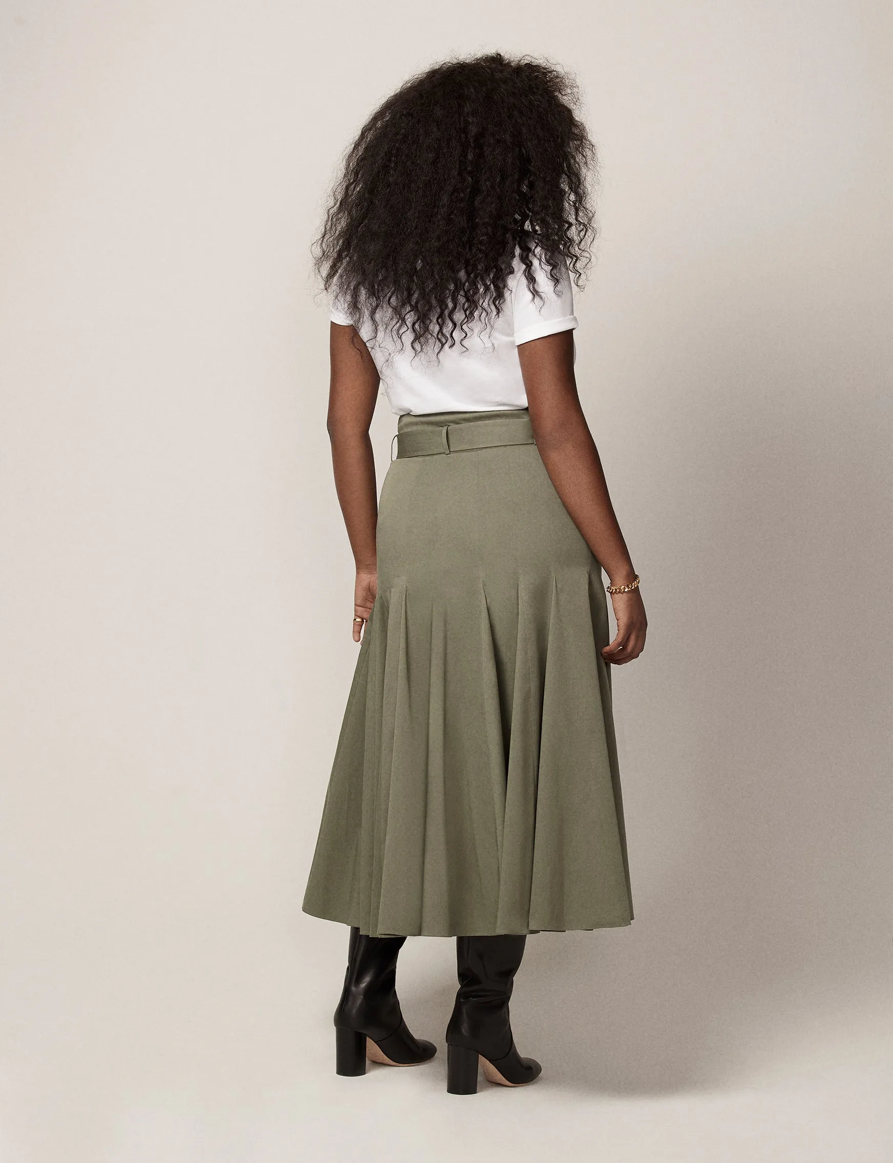 Seamed Flare Skirt - Resale