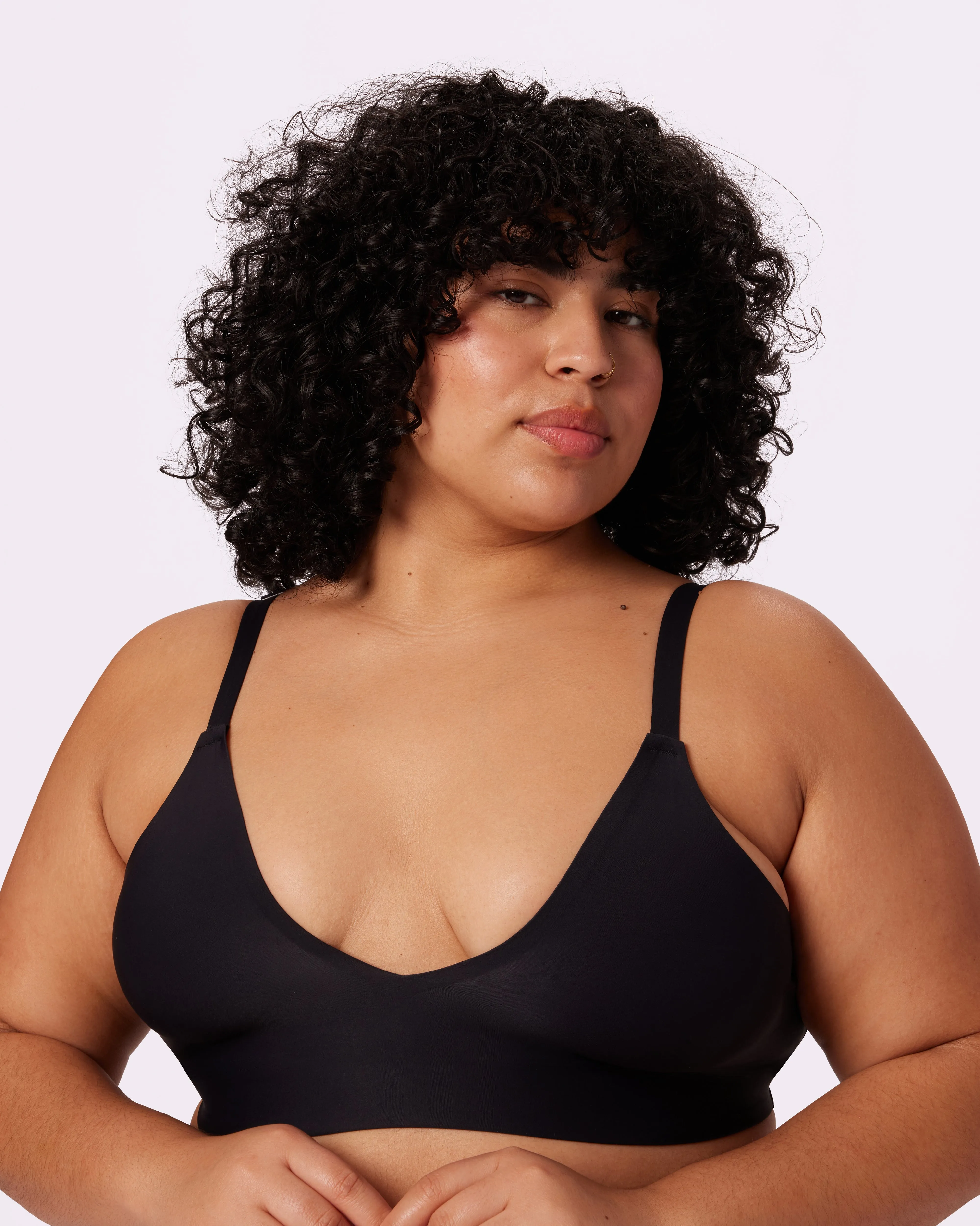 Smooth Lift Triangle Bralette | Seamless Universal (Eightball)