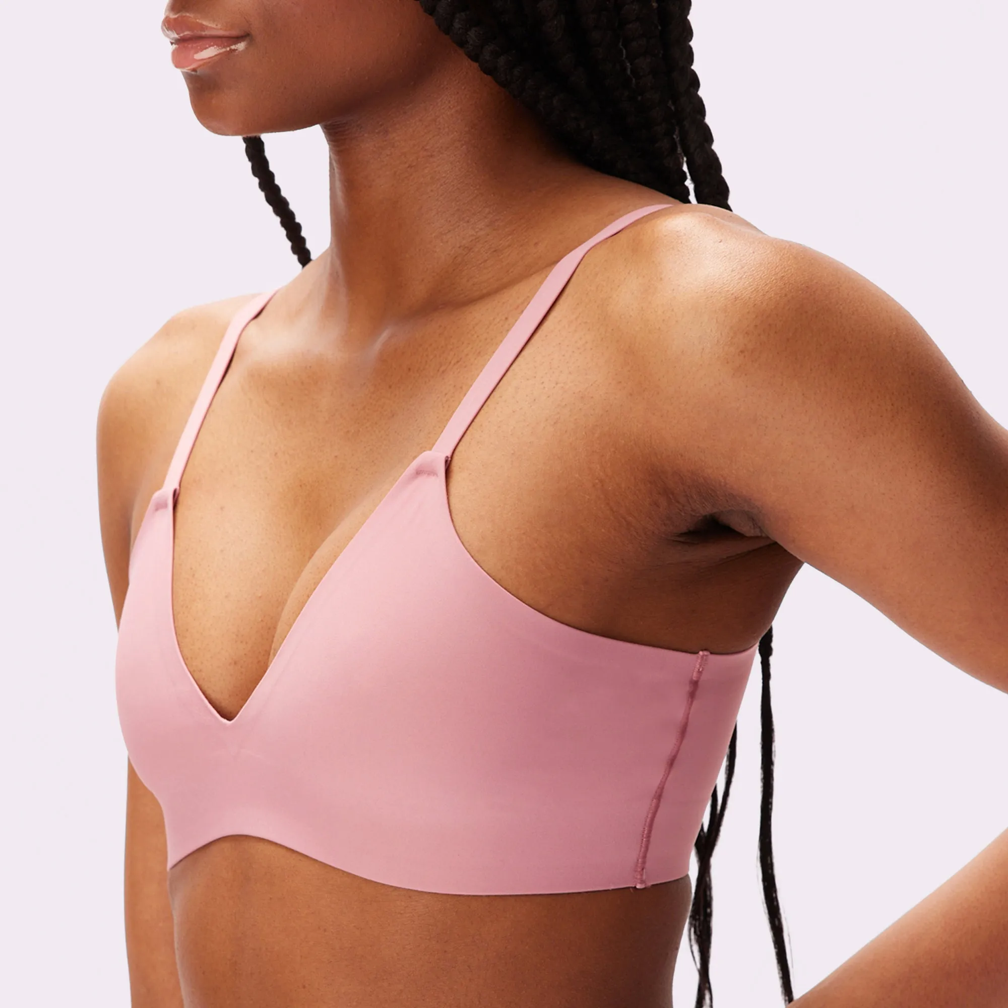 Smooth Lift Triangle Bralette | Seamless Universal (Eightball)