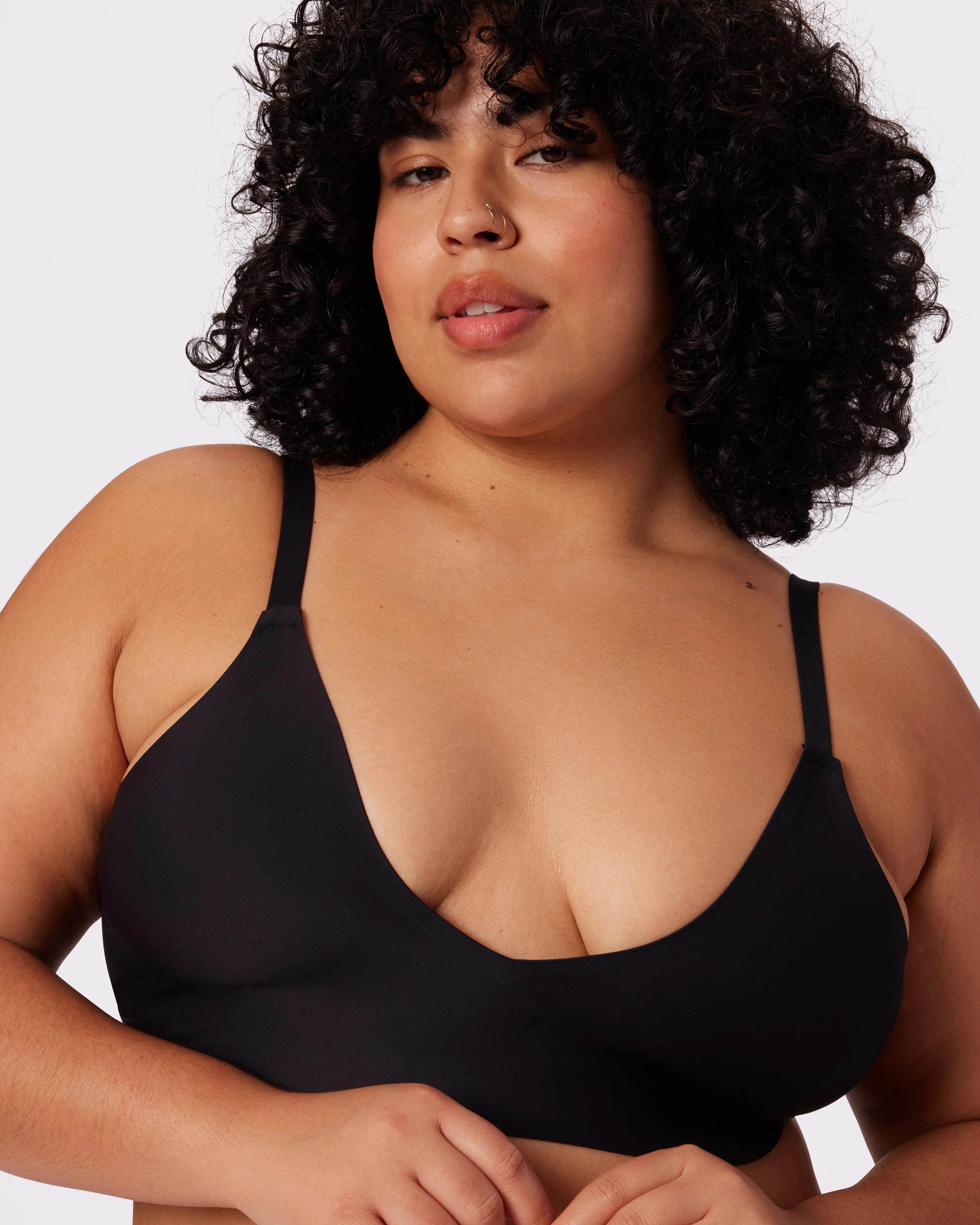 Smooth Lift Triangle Bralette | Seamless Universal (Eightball)