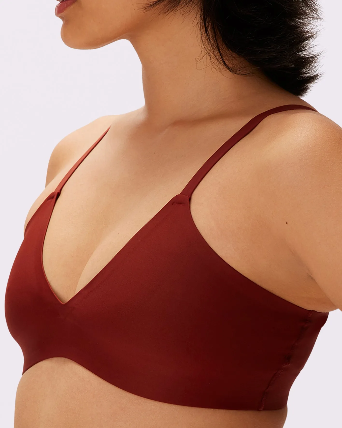 Smooth Lift Triangle Bralette | Seamless Universal (Eightball)