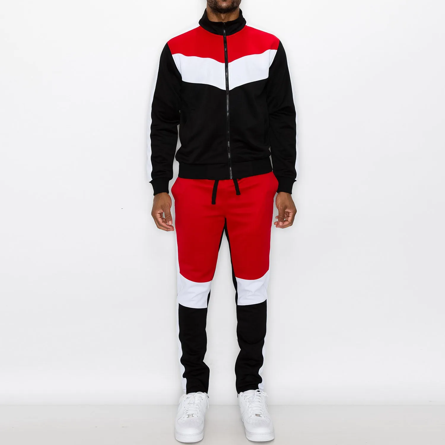 ST553 Color Block Track Suit