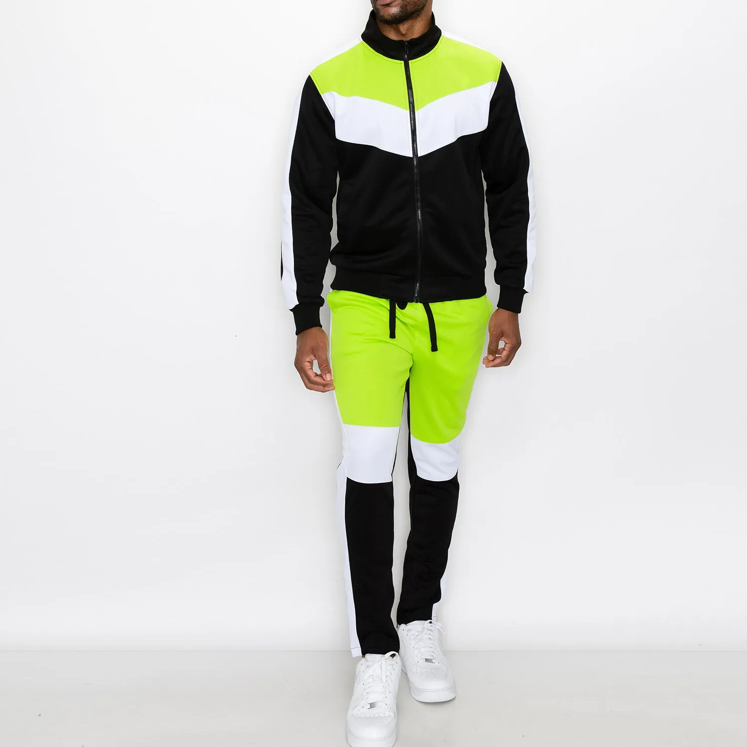 ST553 Color Block Track Suit