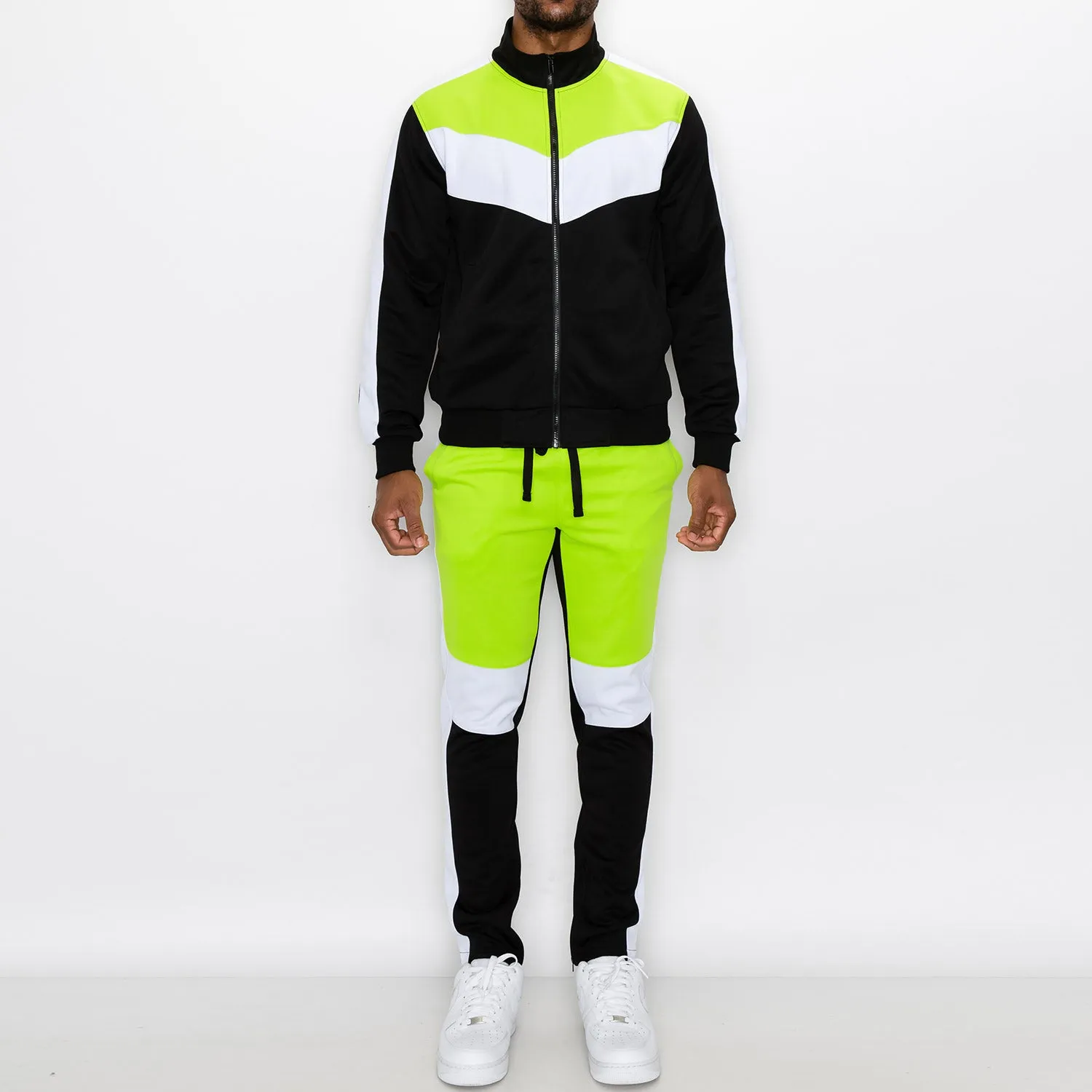 ST553 Color Block Track Suit