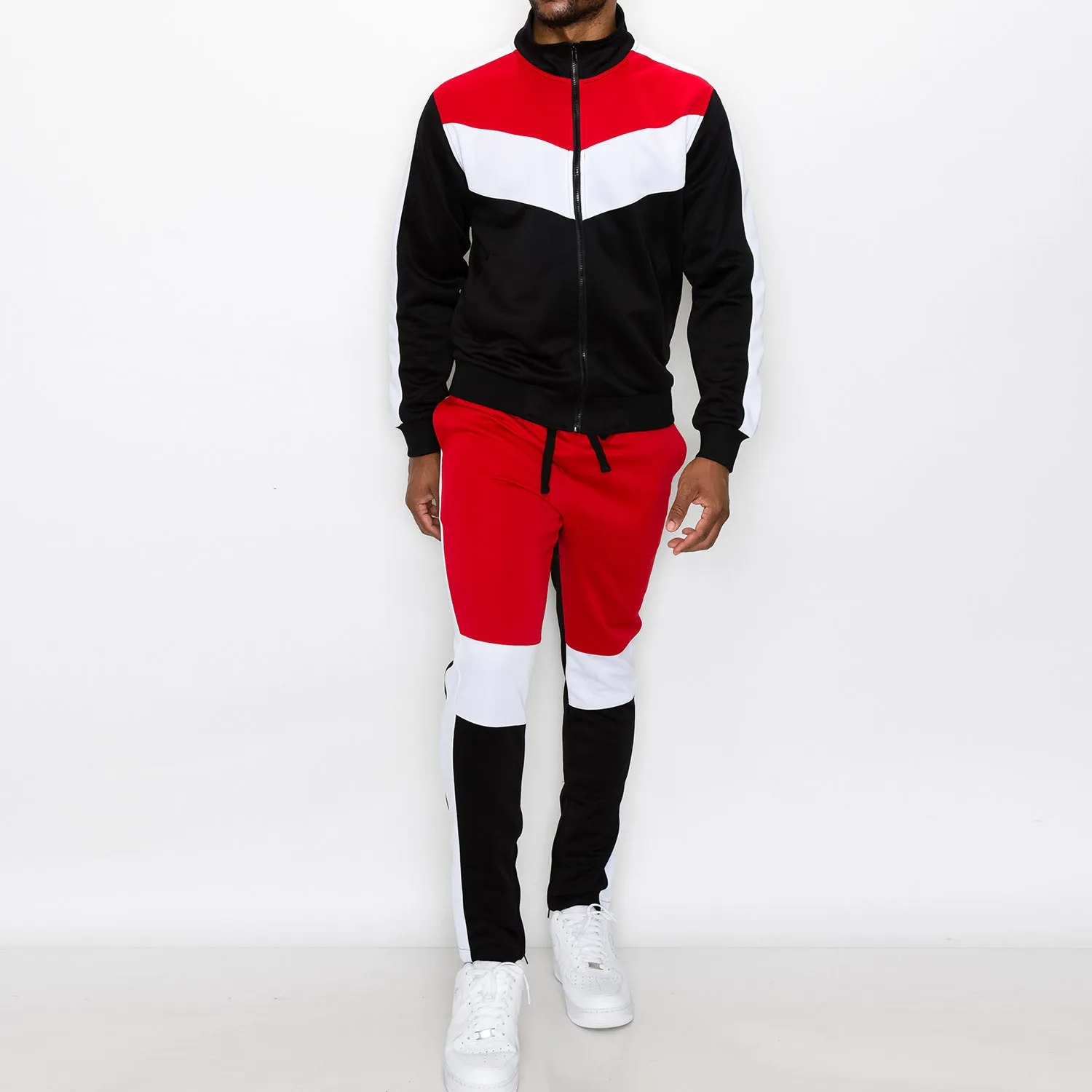 ST553 Color Block Track Suit