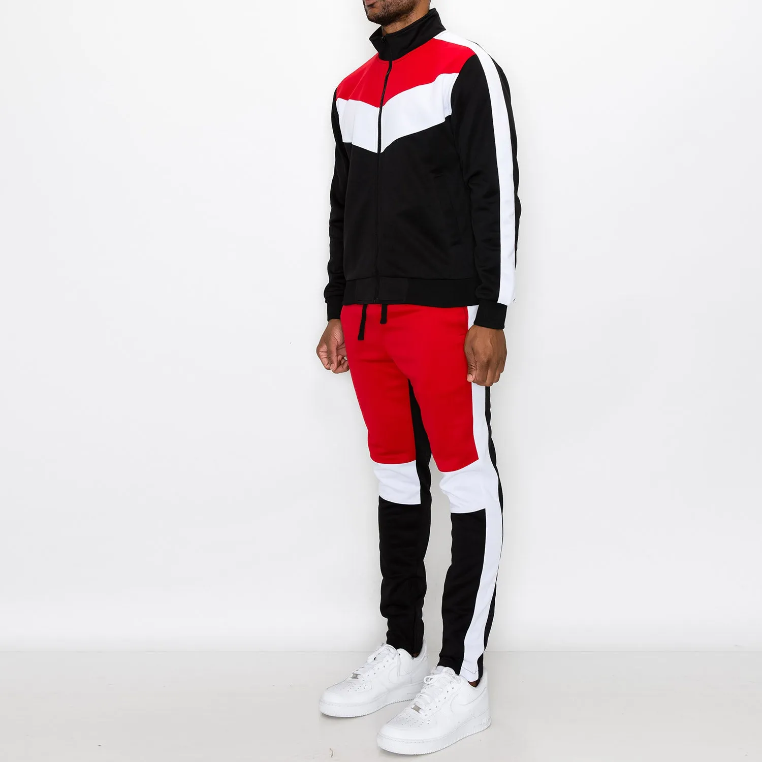 ST553 Color Block Track Suit