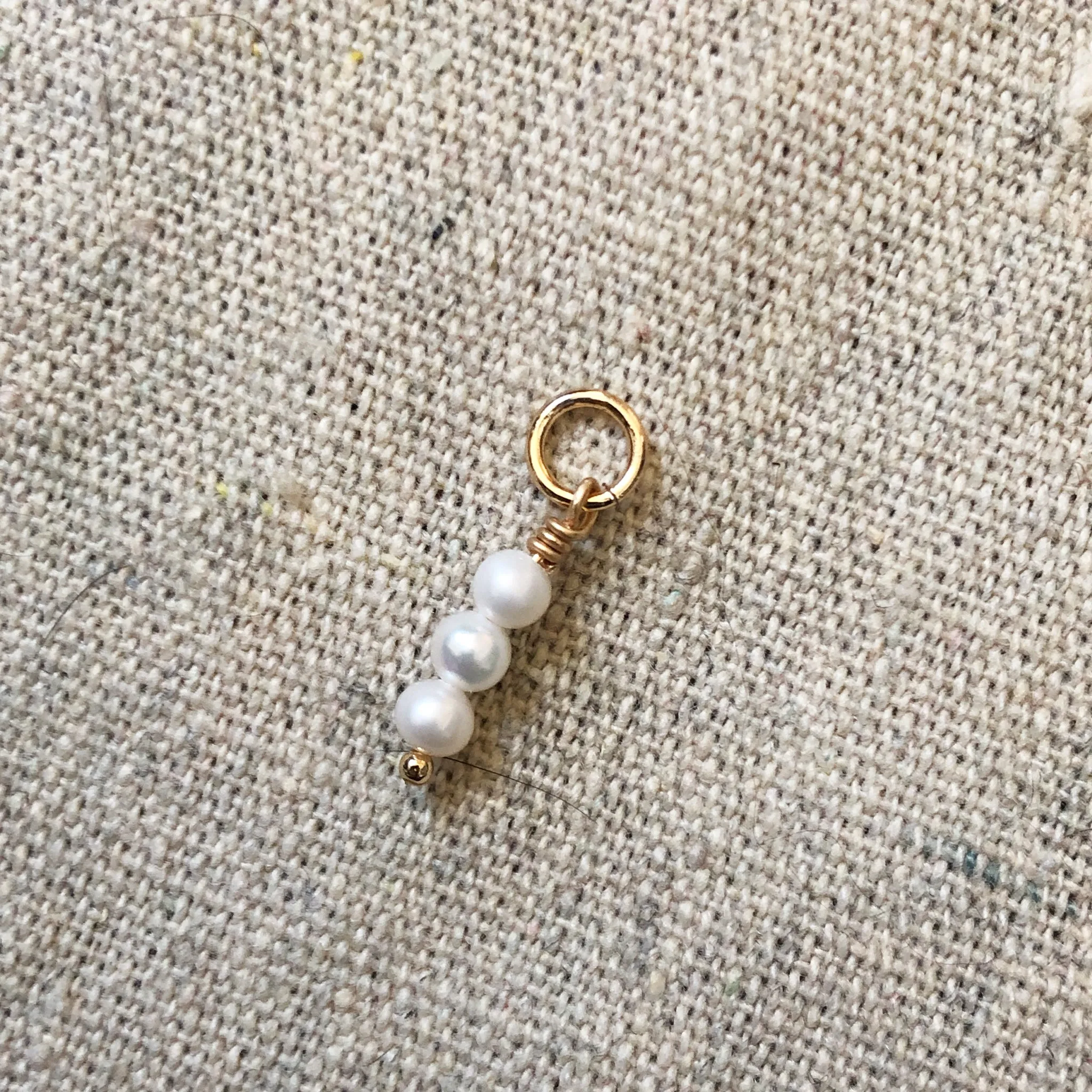 Three Pearl Charm