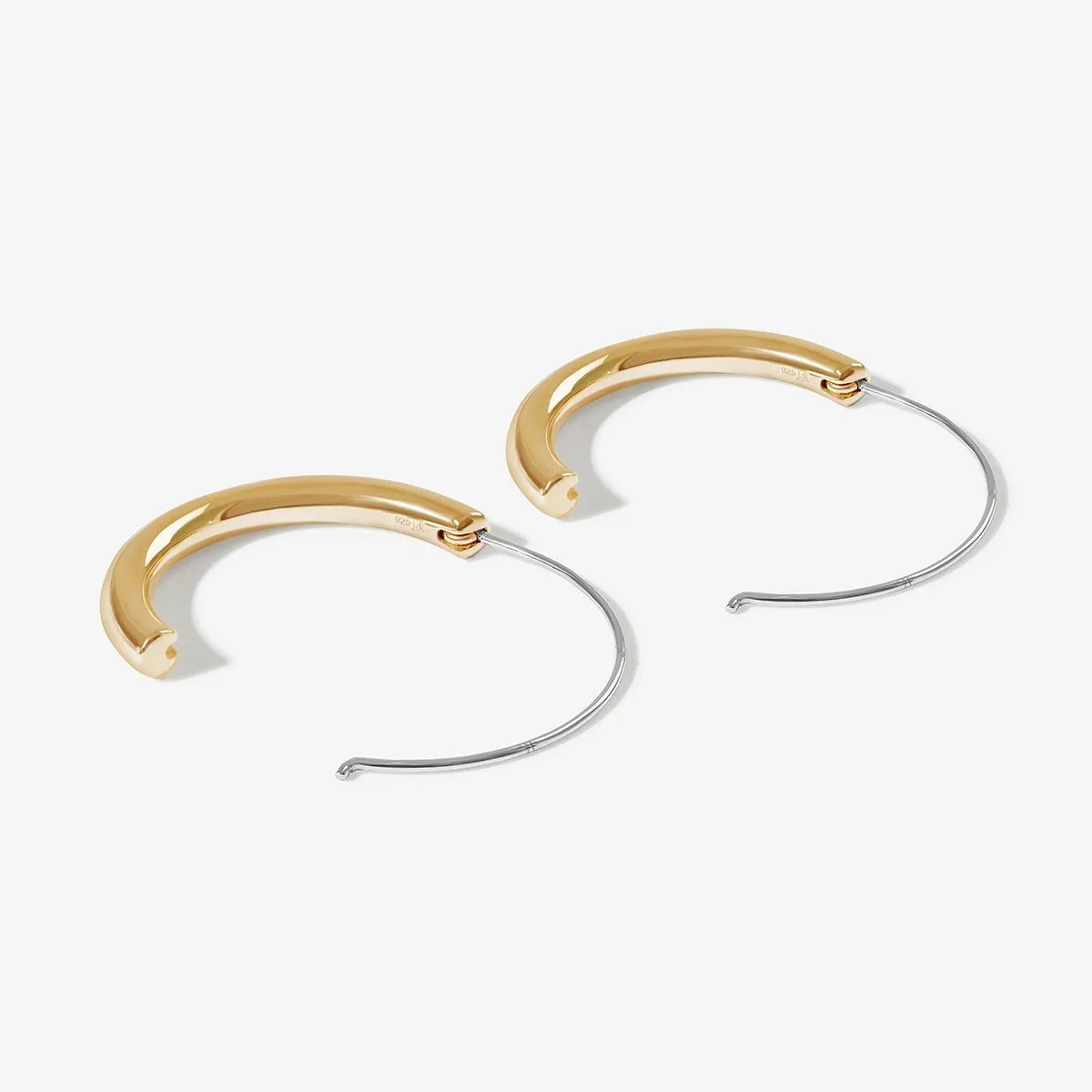 Timo pearl hoop earrings